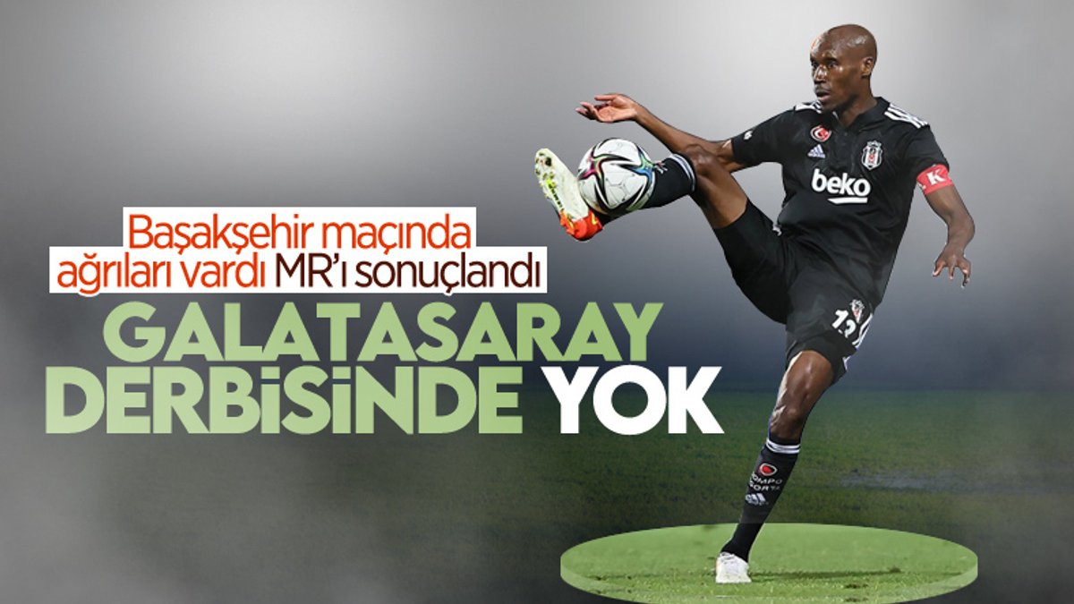 Beşiktaş'ta Atiba Hutchinson sakatlandı