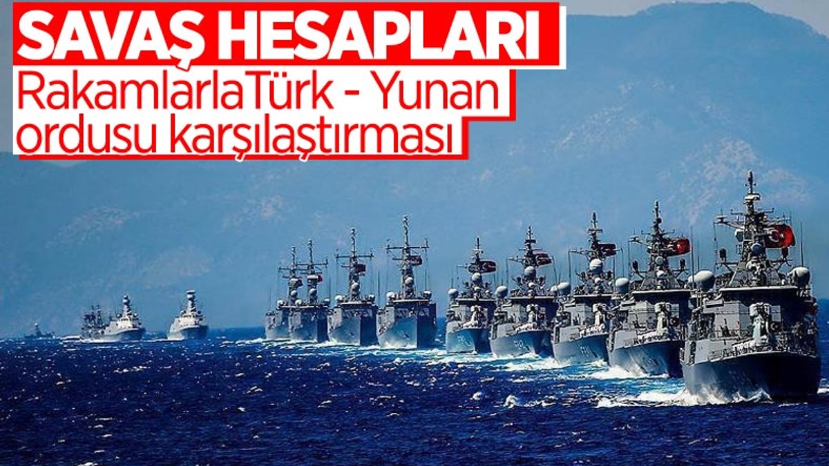 Türkiye ve Yunanistanın askeri güçleri