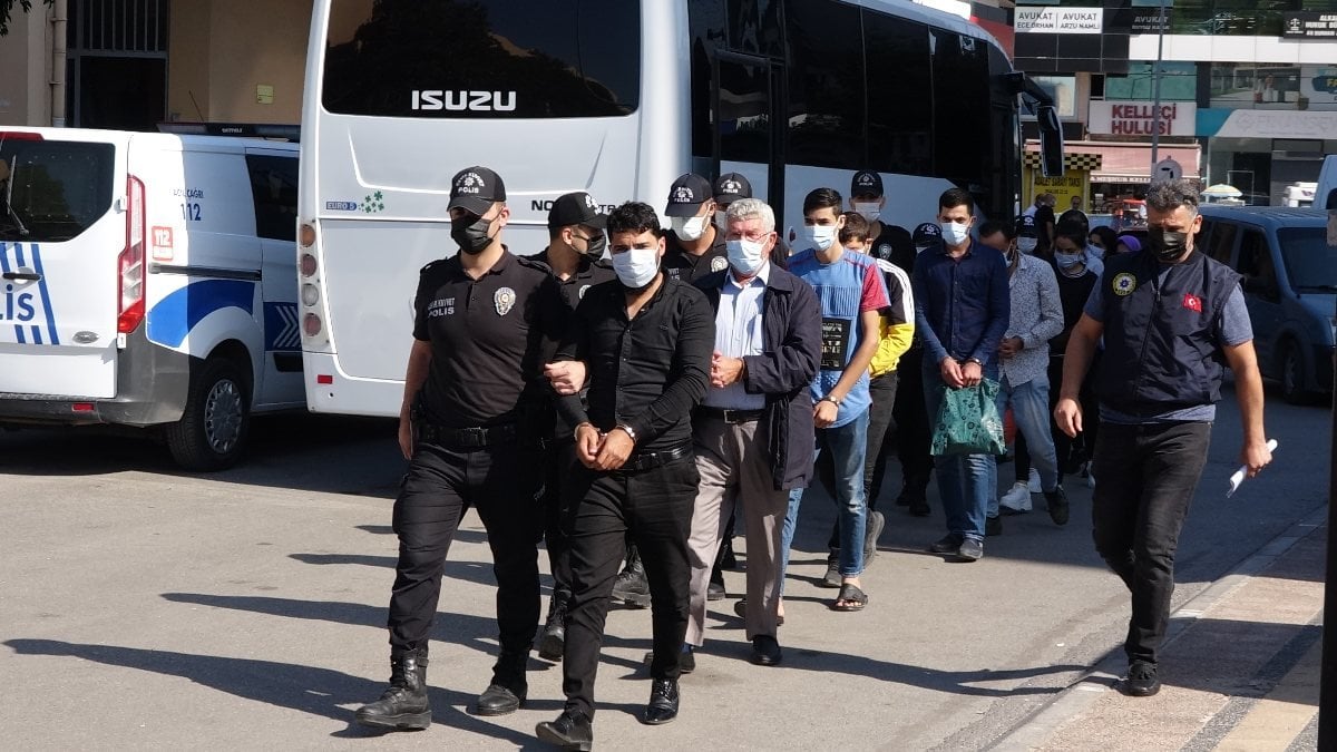 Mersin’de, Suriye’den gelen 11 PKK’lı gözaltına alındı