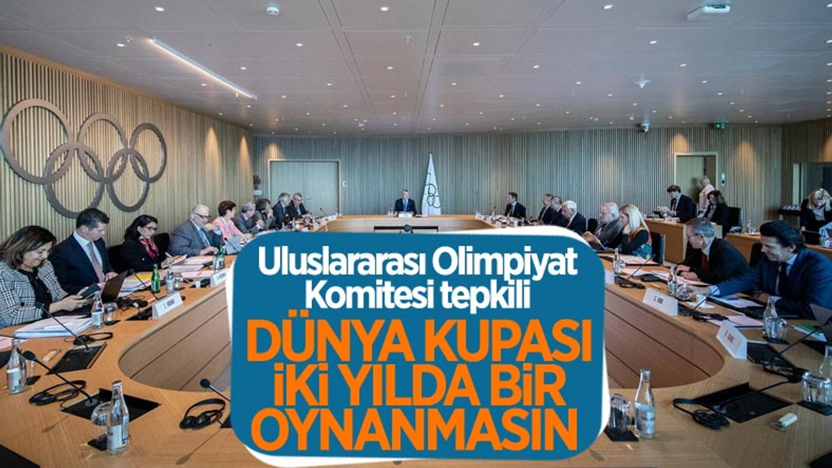 Uluslararası Olimpiyat Komitesi, Dünya Kupası'nın iki yılda bir yapılmasına karşı