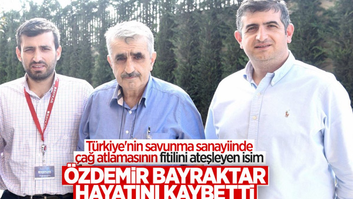 Selçuk Bayraktar'ın babası Özdemir Bayraktar hayatını kaybetti