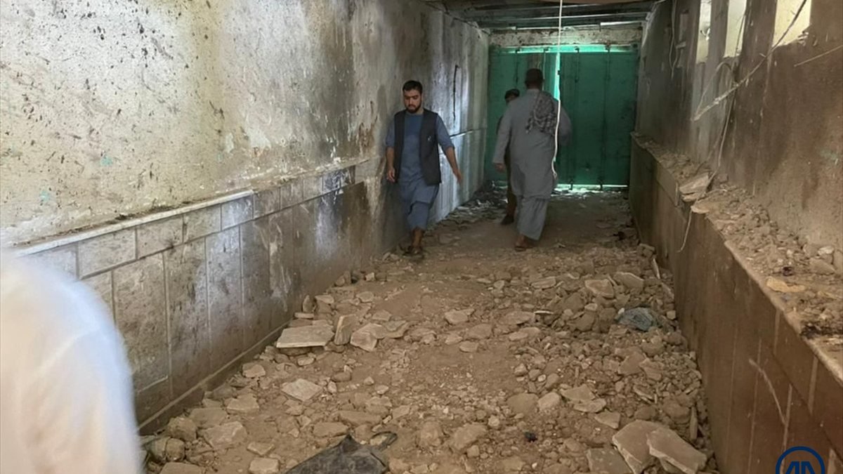Afganistan’da, DEAŞ’ın cami saldırısı görüntüleri ortaya çıktı