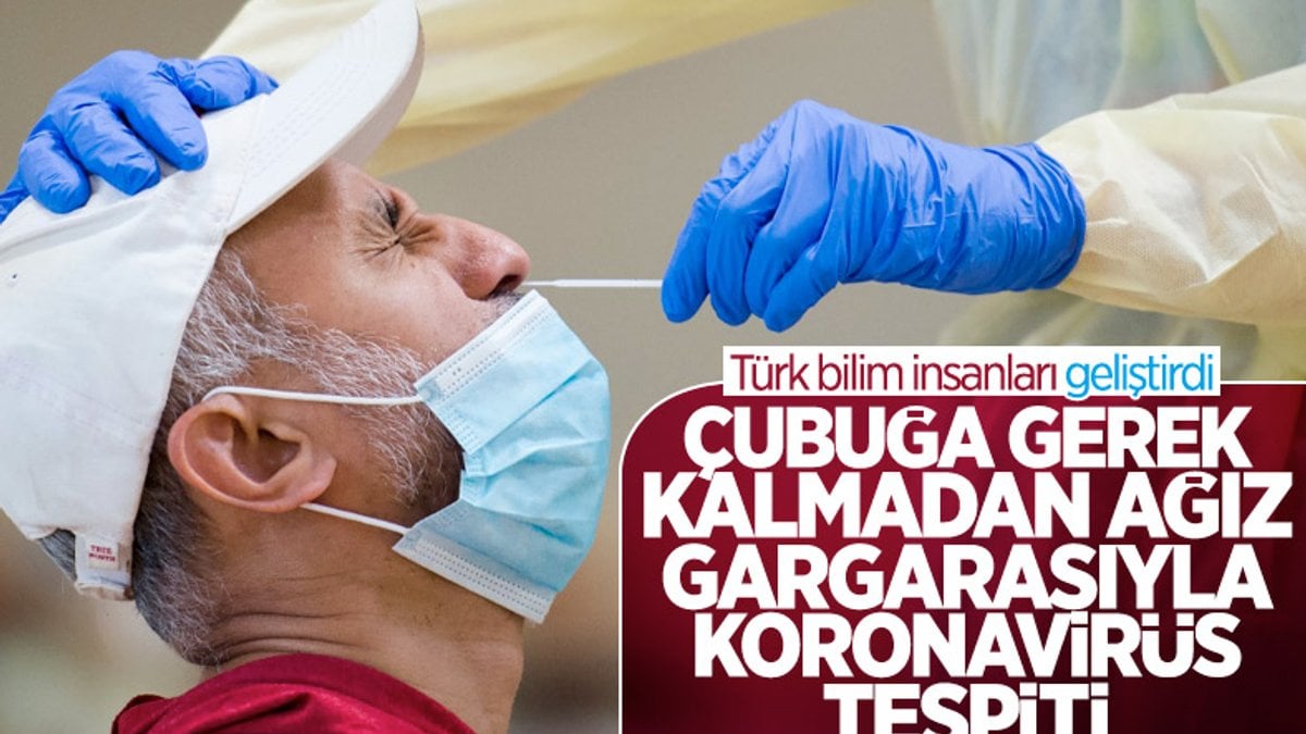 Türk bilim insanları, ağız gargarasıyla virüs testi geliştirdi