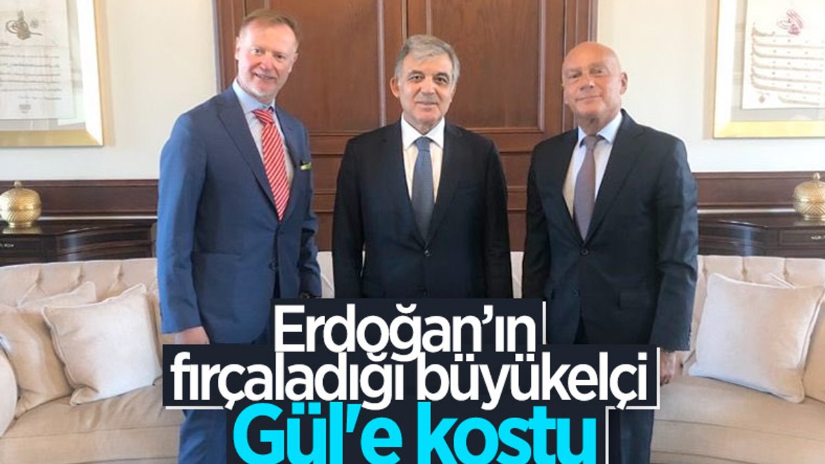 Abdullah Gül, Finlandiya Büyükelçisi ile bir araya geldi