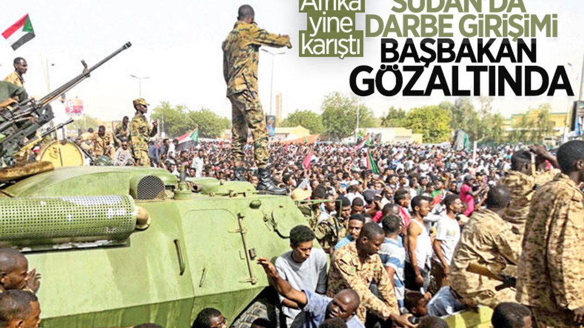 Sudan’da darbe girişimi: Başbakan ev hapsine alındı
