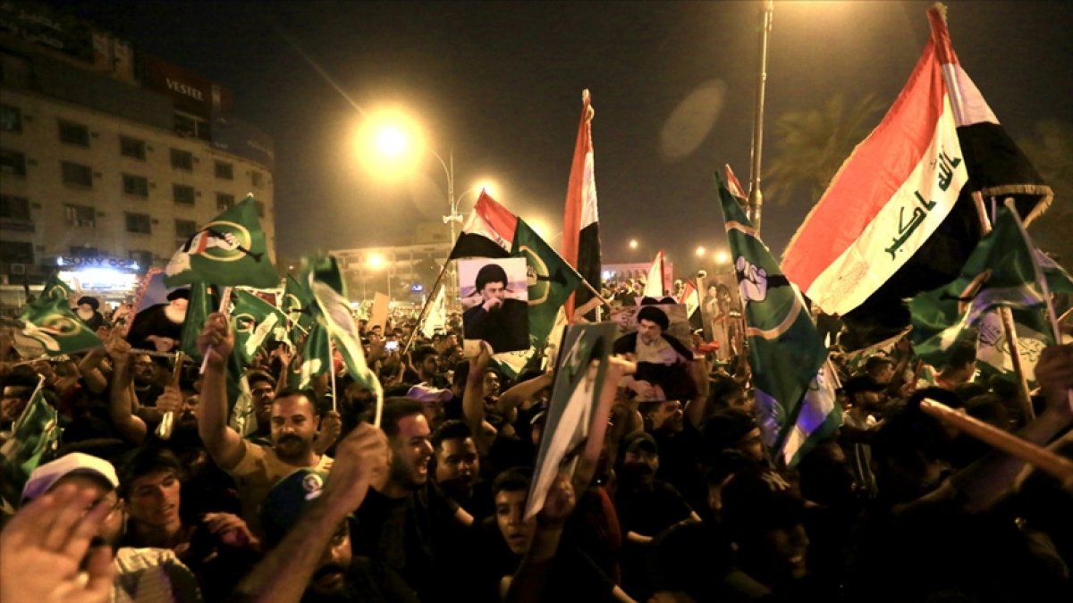 Irak'ta seçimin galibi Sadr: Dış müdahaleye müsaade etmeyeceğiz