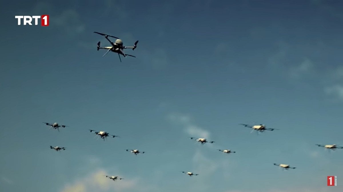 Teşkilat'ta nefes kesen sahne! Yerli kamikaze dron KARGU, düşmanı anında yok etti