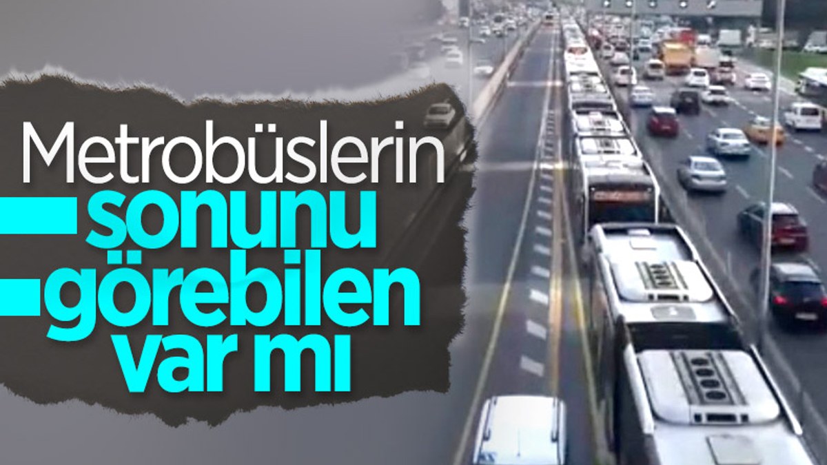 Edirnekapı’da arızalanan metrobüs, araç kuyruğu oluşturdu
