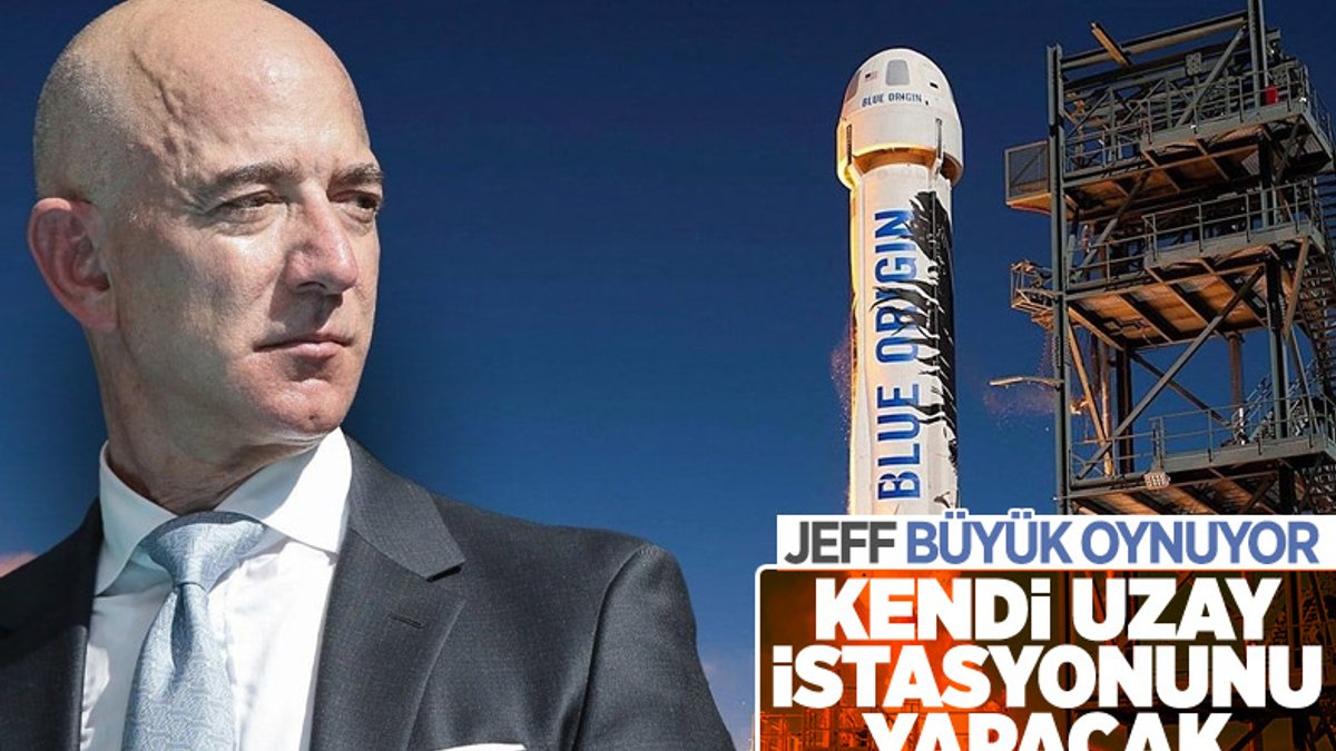 Jeff Bezos, yörüngede uzay istasyonu kuracak