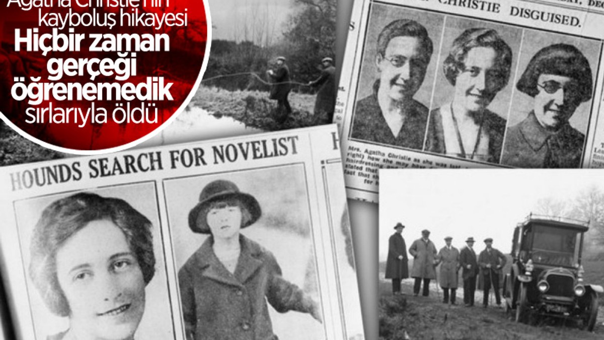 Cinayet romanlarının yazarı Agatha Christie nasıl kayboldu