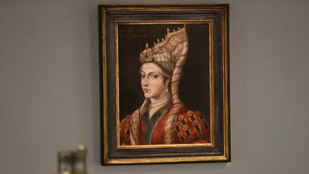 İngiltere'de Hürrem Sultan'ın portresi 1,5 milyon TL'ye satıldı