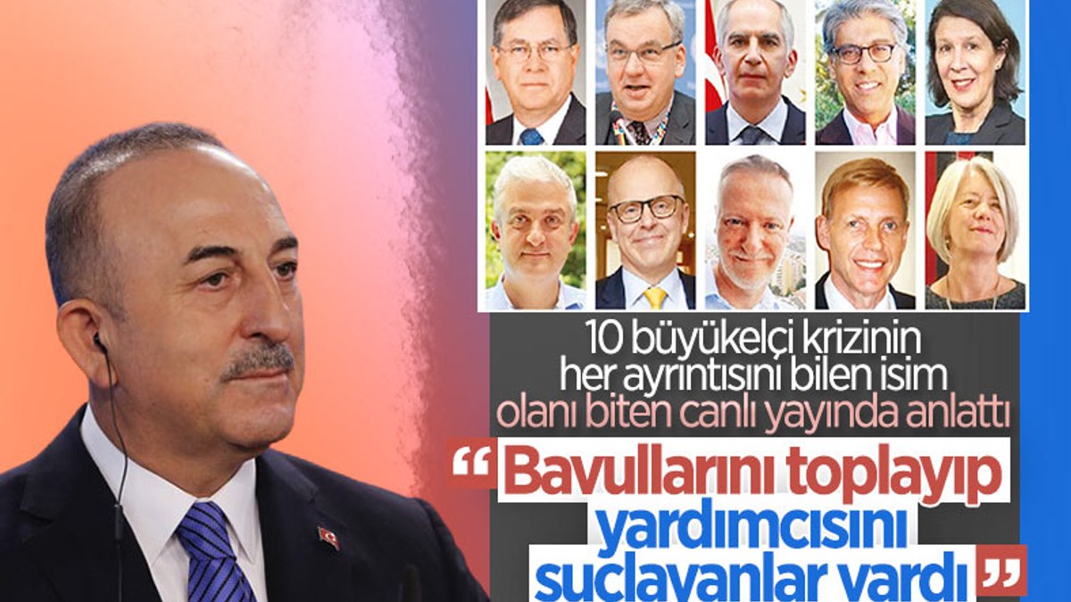 Mevlüt Çavuşoğlu: Büyükelçileri sınır dışı etme çalışmalarına başlamıştık