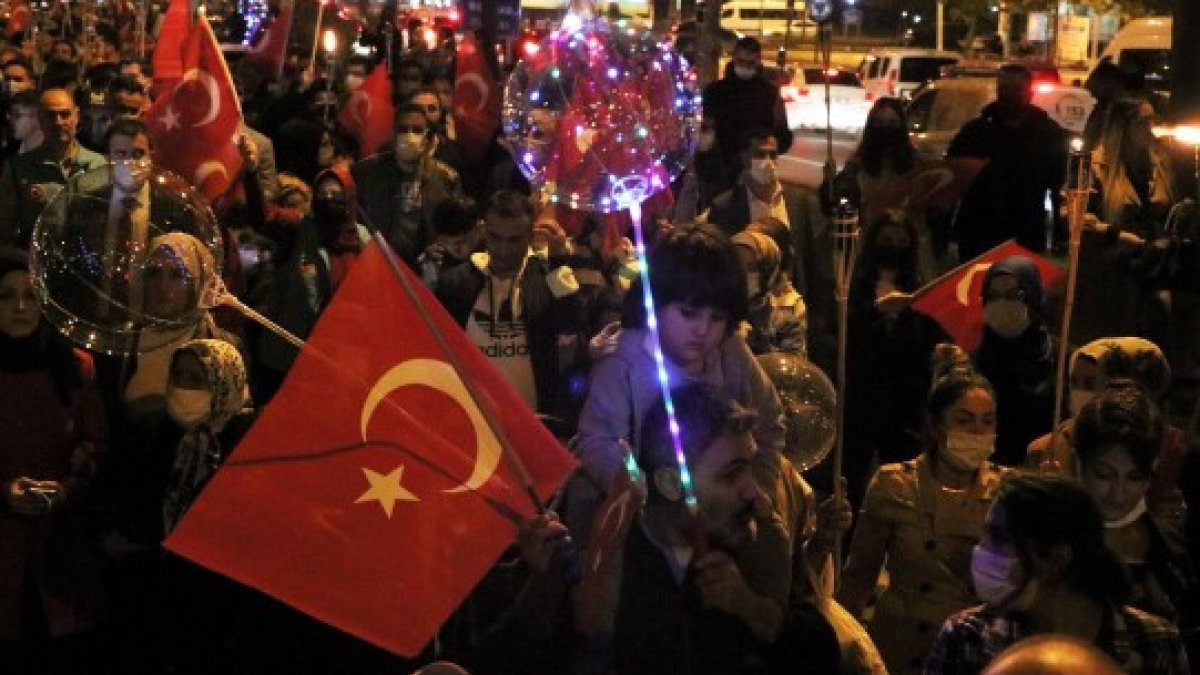 Diyarbakır'da 29 Ekim coşkusu