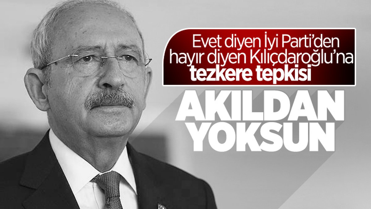 İyi Parti'den, CHP'ye tepki: Partimizi ihanetle suçlamak için akıl yoksunu olmak lazım