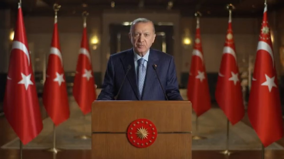 Erdoğan’dan, Türk Konseyi Başsavcılar Şurası’na videolu mesaj