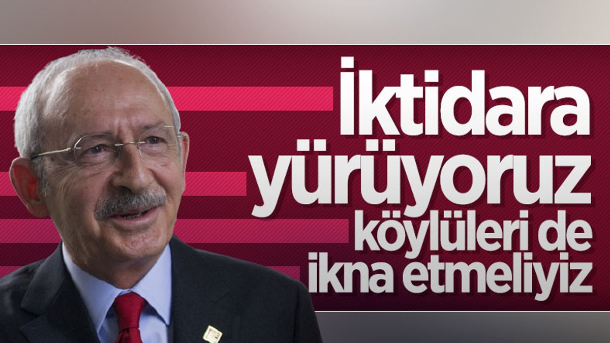 Kemal Kılıçdaroğlu'nun hedefi kırsaldaki oylar