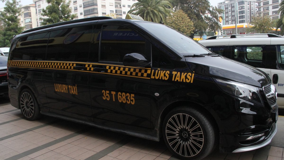 İzmir'de VIP taksi hizmete giriyor: Fiyatı yüzde 50 daha fazla