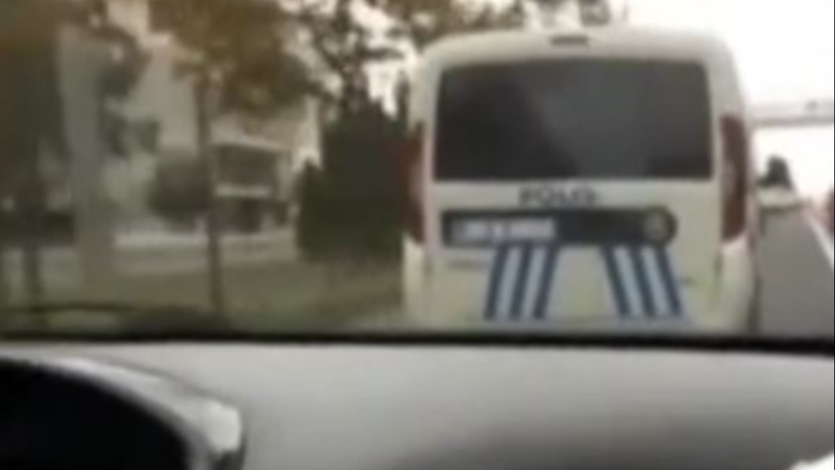 Nevşehir'de trafikte makas atıp video paylaşımı yapan magandalar kamerada