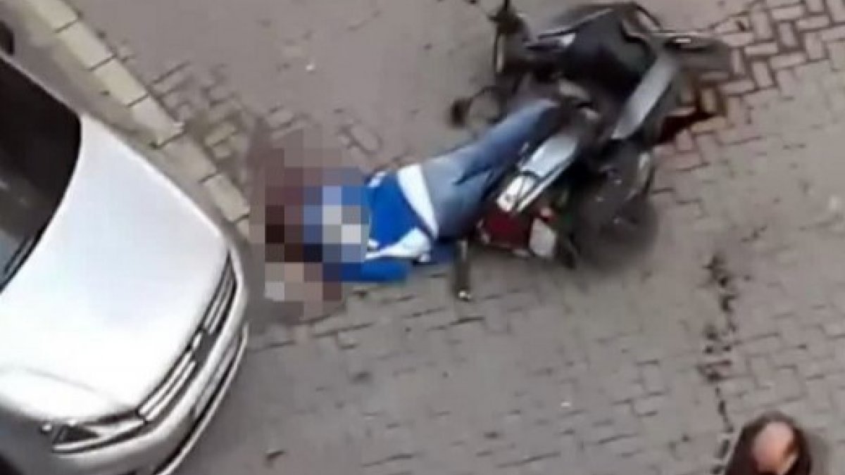 Zeytinburnu’nda motosikletli genç, kafasından vurularak öldürüldü