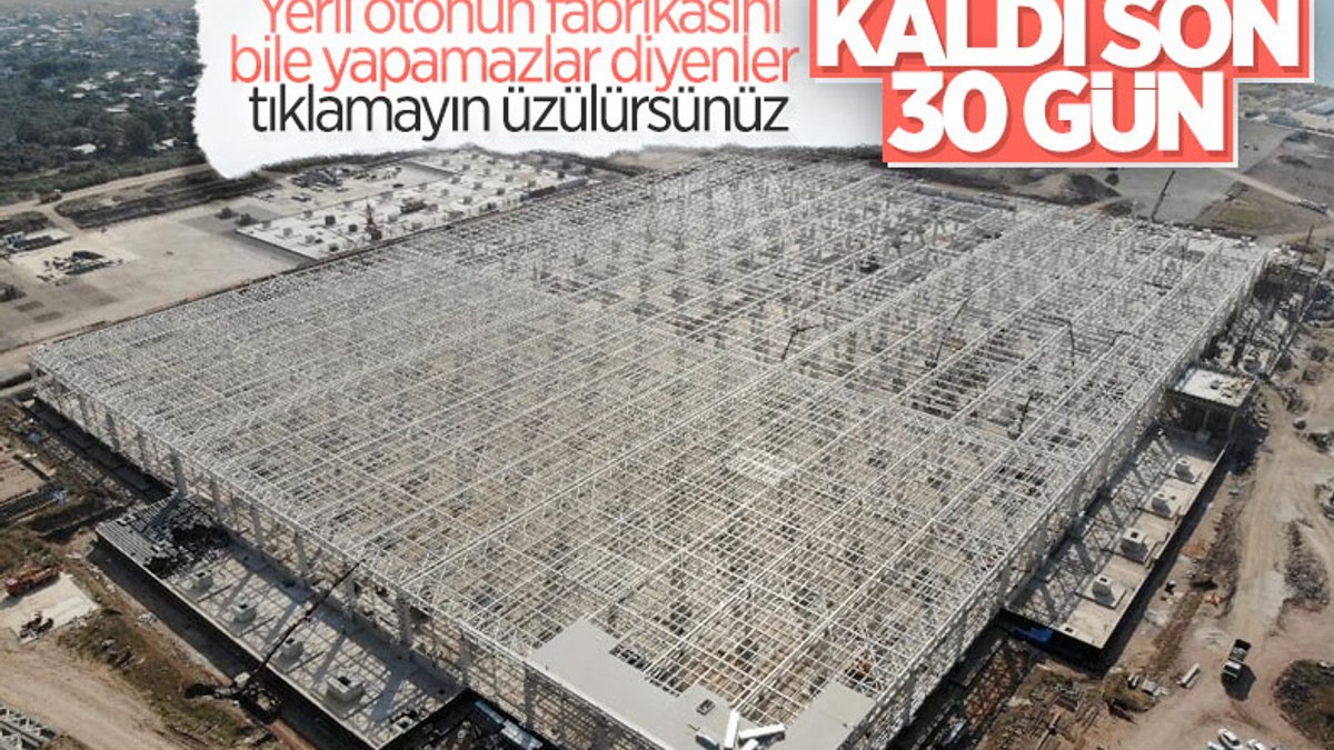 Türkiye’nin otomobil fabrikası 2022’de üretime hazırlanıyor