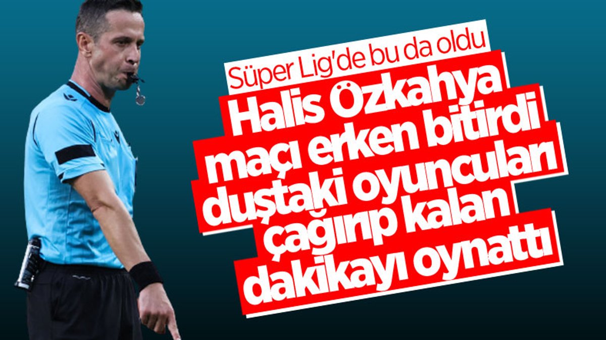 Halis Özkahya Gaziantep FK, Kasımpaşa maçına aldığı kararla damga vurdu