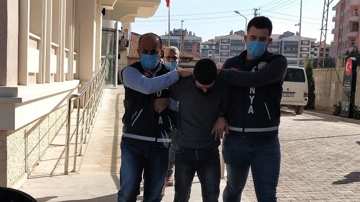 Konya'da aldatıldığından şüphelendi, işkence ettiği arkadaşını silahla vurdu