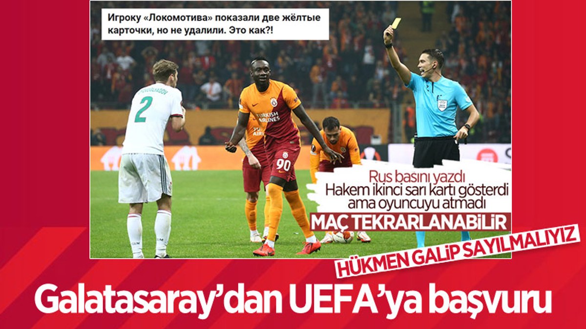 Galatasaray'dan UEFA'ya başvuru