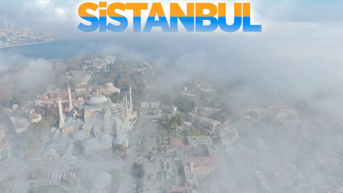 İstanbul halkı, güne sisle uyandı