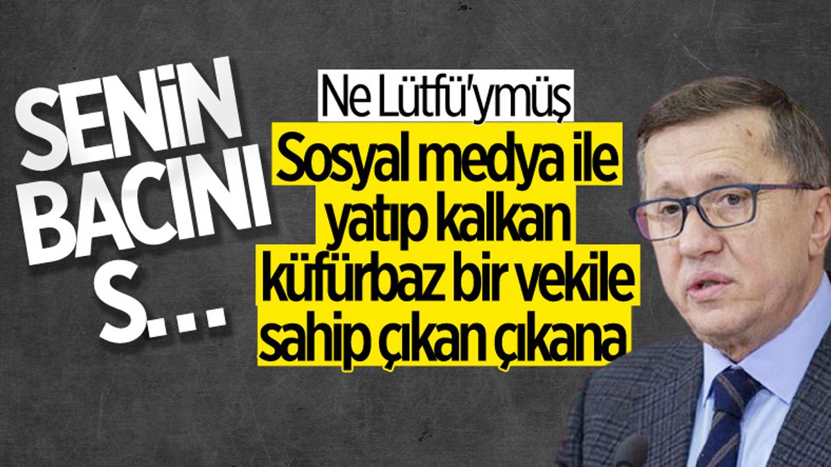 İyi Partili Müsavat Dervişoğlu, Lütfü Türkkan'a sahip çıktı