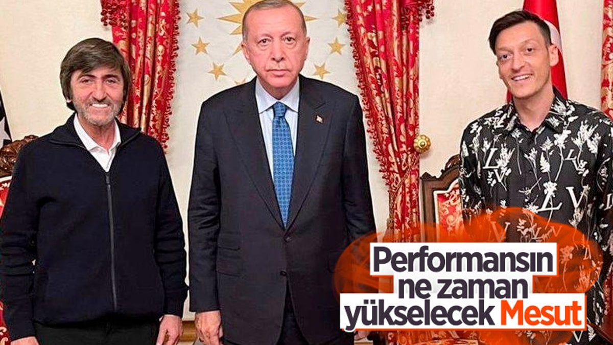 Mesut Özil, Cumhurbaşkanı Recep Tayyip Erdoğan ile buluştu