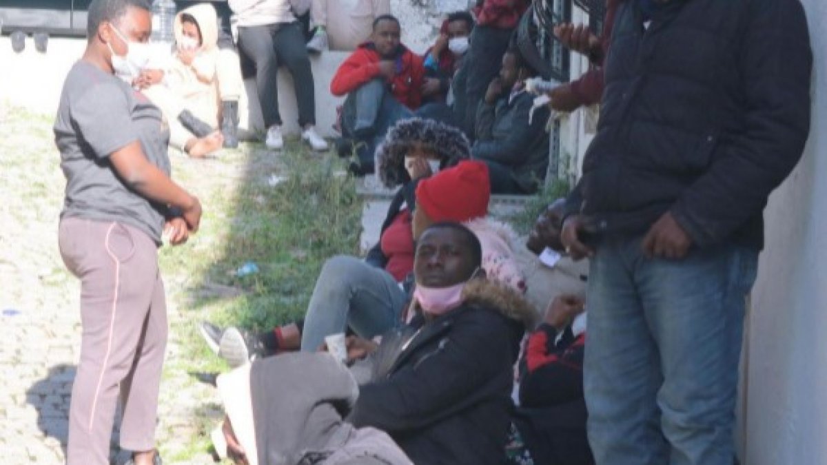 İzmir'in Foça açıklarında 52 göçmen kurtarıldı