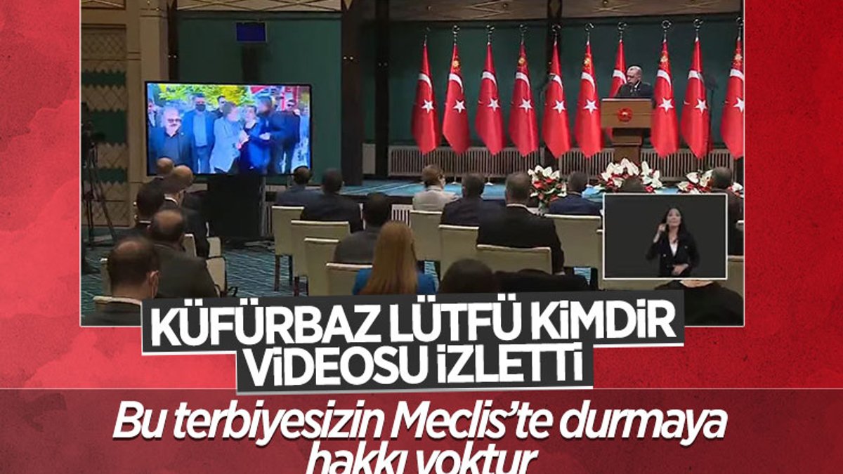 Cumhurbaşkanı Erdoğan: Lütfü Türkkan ihraç edilmeli