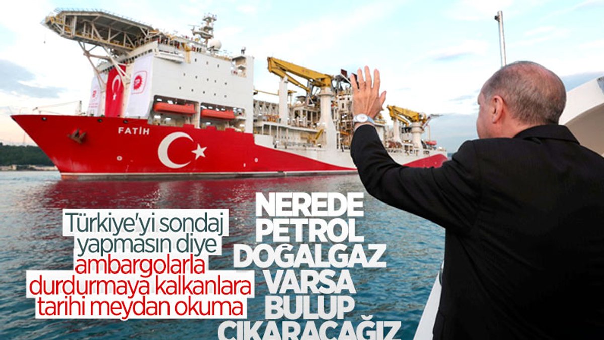 Cumhurbaşkanı Erdoğan: Karadeniz ve Akdeniz'de ne varsa çıkaracağız