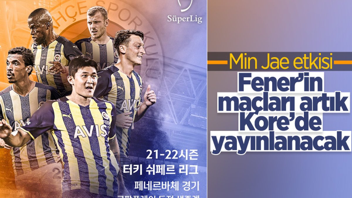 Kore'de Fenerbahçe maçları yayınlanacak