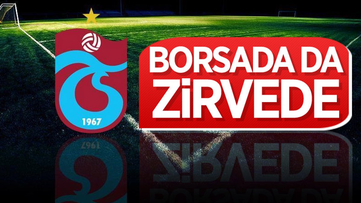 Trabzonspor, borsada da rakiplerini geride bıraktı