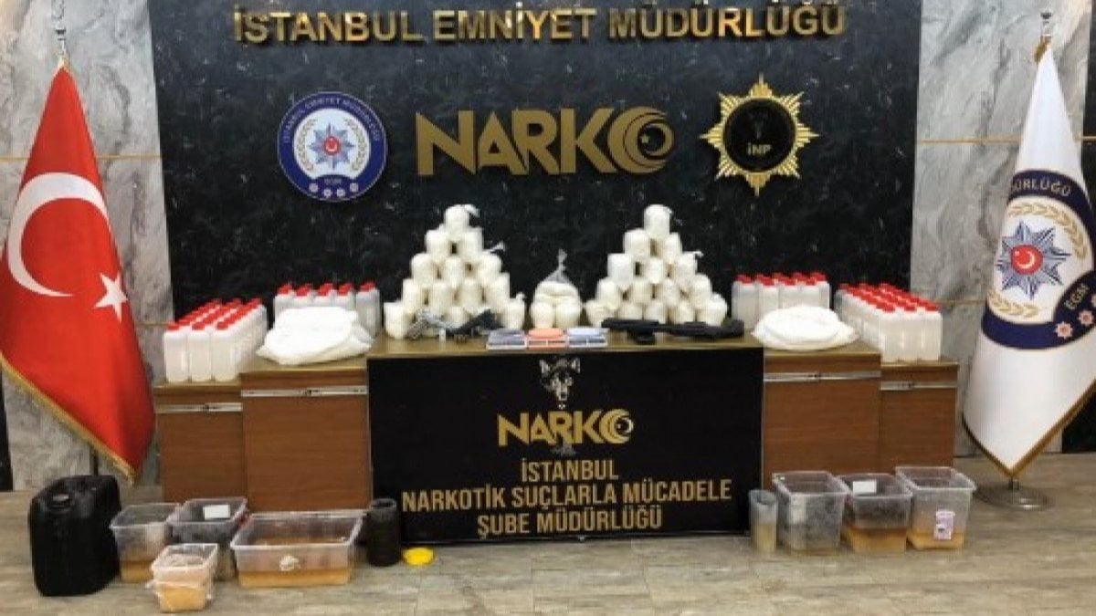 İstanbul ve Yalova’da düzenlenen uyuşturucu operasyonu kamerada
