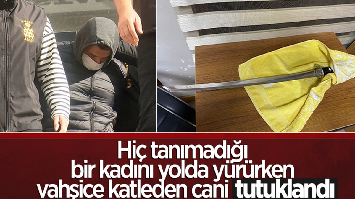 Ataşehir'de samuray kılıçla cinayet: Genç kadın 1 aylığına gelmişti