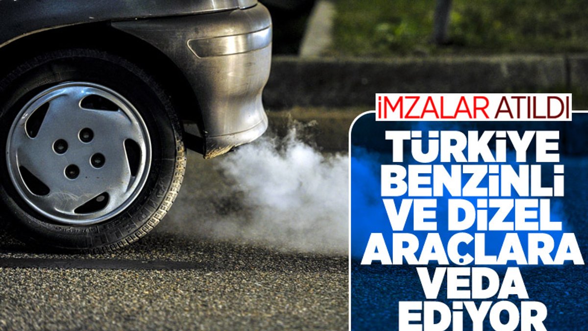 Türkiye, benzinli ve dizel araçların fişini çekiyor