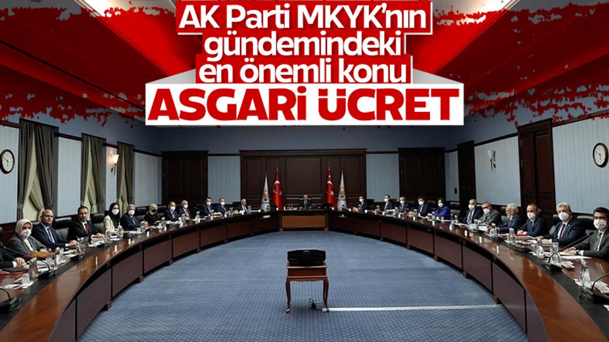 AK Parti'de gündem asgari ücret
