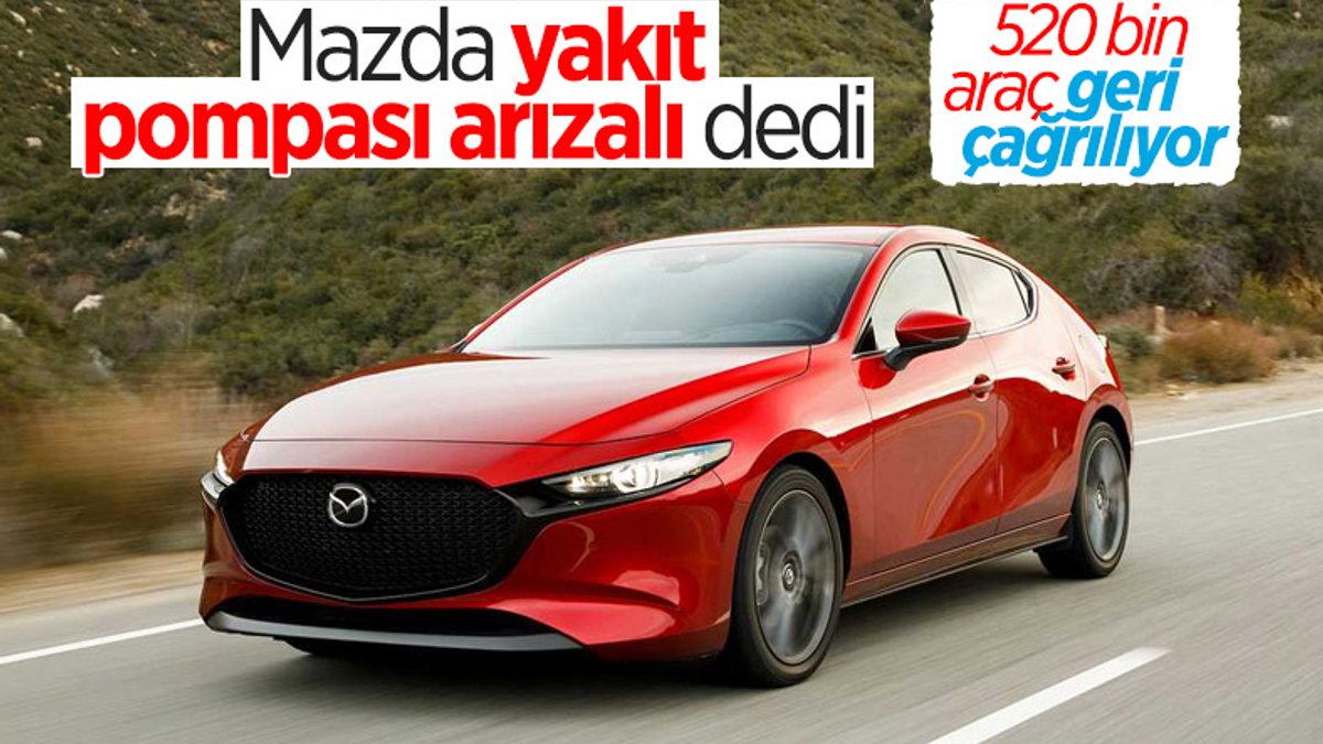 Mazda 520 bin otomobili geri çağırıyor