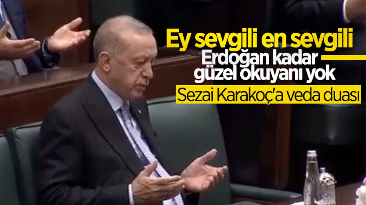 Cumhurbaşkanı Erdoğan Sezai Karakoç'un Mona Roza şiirini okudu