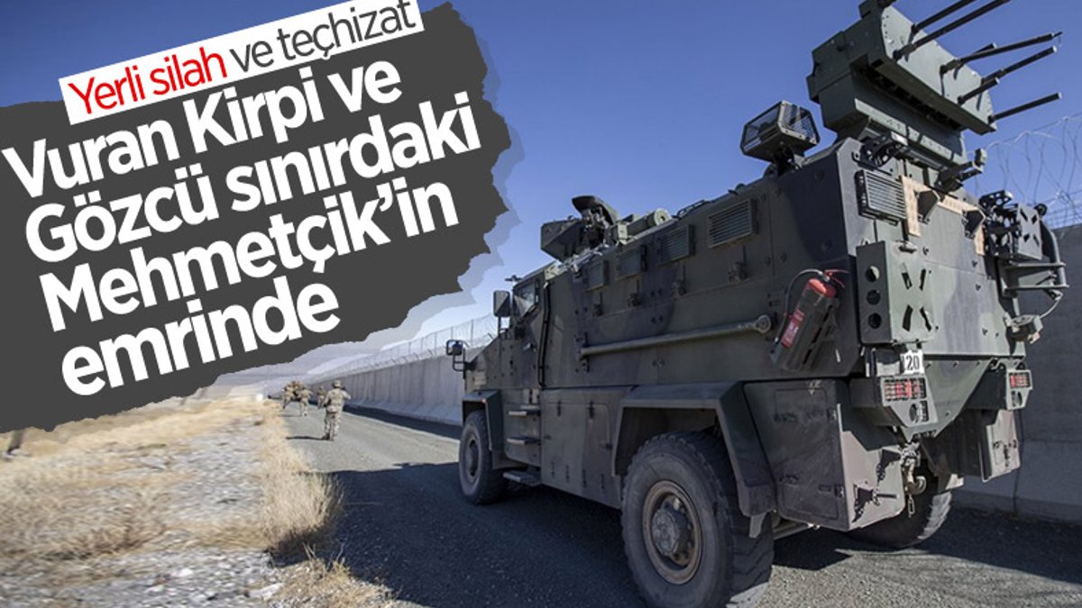 Yerli silah ve teçhizatlar, Mehmetçik'in sınır nöbetinde kabiliyetini artırdı