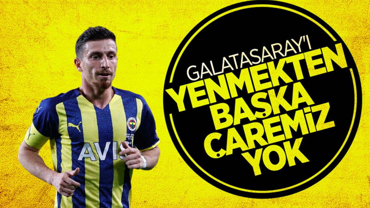 Mert Hakan Yandaş: Galatasaray'ı yeneceğiz