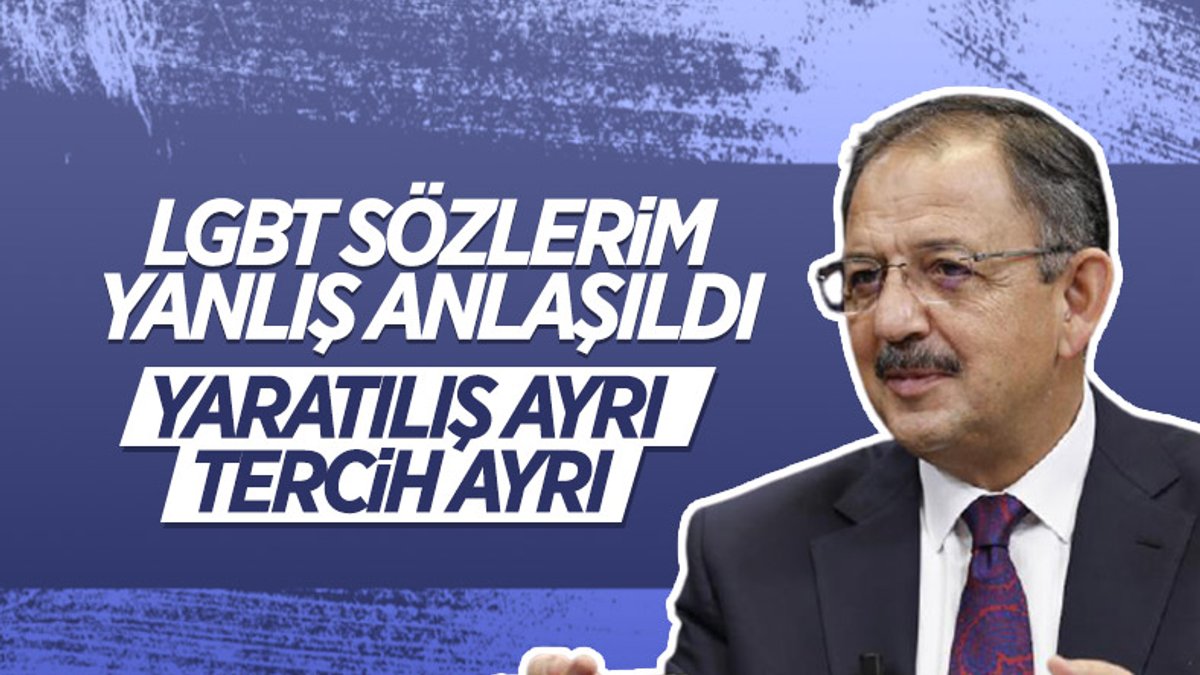 Mehmet Özhaseki'den LGBT açıklaması