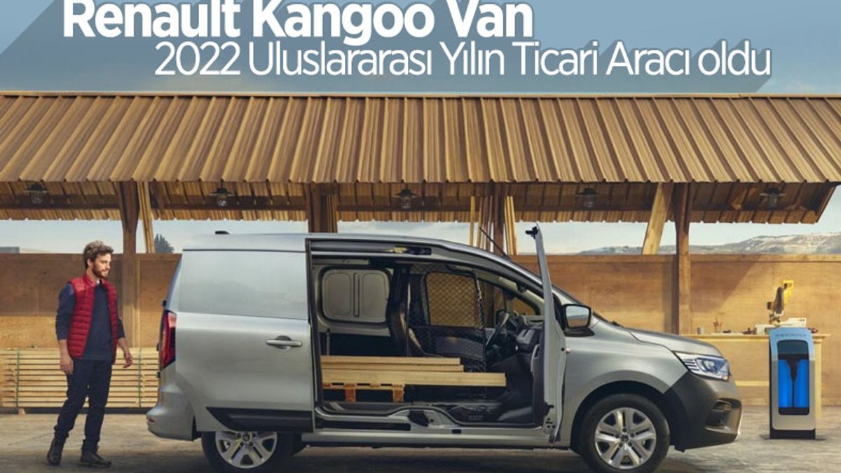 Yılın ticari aracı Renault Kangoo Van oldu