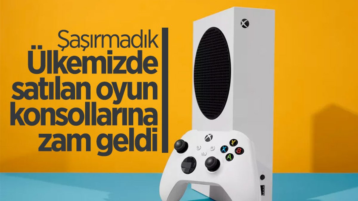 Türkiye'deki Xbox oyun konsollarına zam geldi