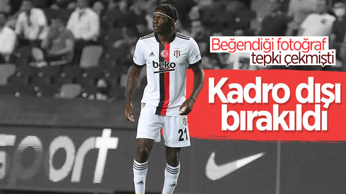 Beşiktaş'ta N'Sakala kadro dışı bırakıldı