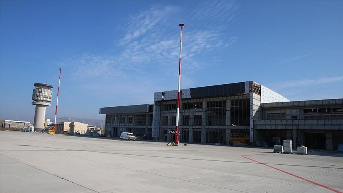 Yeni Tokat Havalimanı inşaatında sona geliniyor