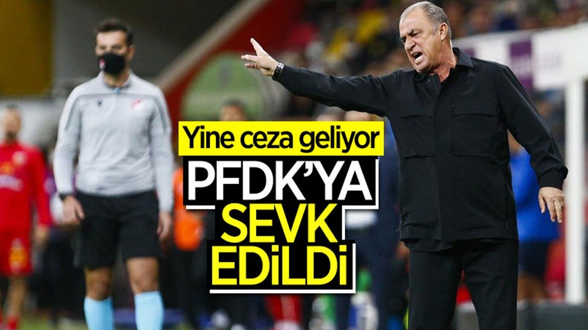 Galatasaray'da Fatih Terim ve Burak Elmas PFDK'ya sevk edildi