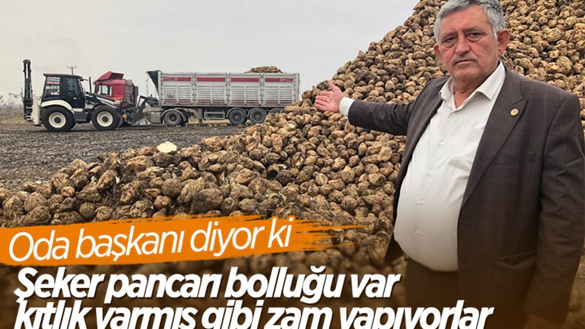 Bursa Ziraat Odaları Başkanı: Türkiye’de şeker krizi yok, bolluğu var